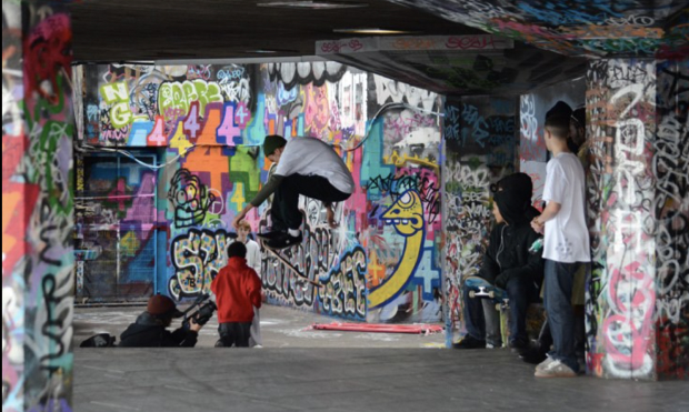 Southbank Undercroft in London