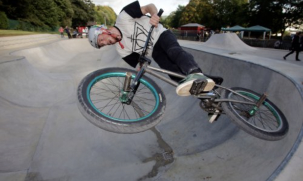 Victoria Skatepark in Bath