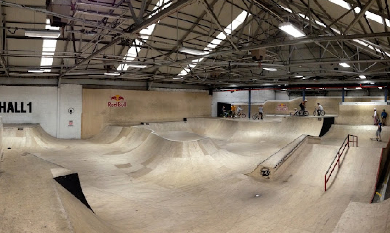 Unit 23 indoor skatepark in Dumbarton