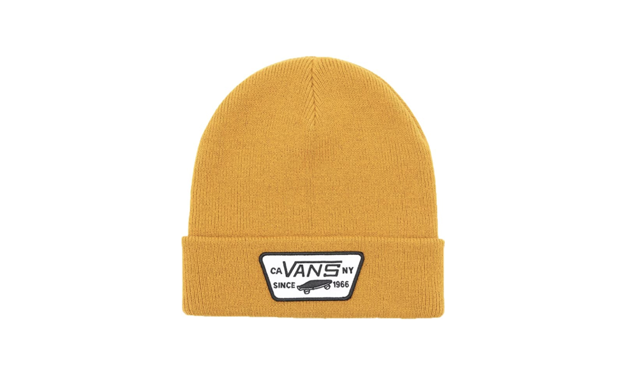 Yellow mustard Vans beanie