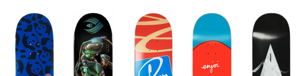 New 2023 skateboard deck designs