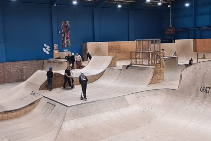 Ramp World in Cardiff indoor skatepark