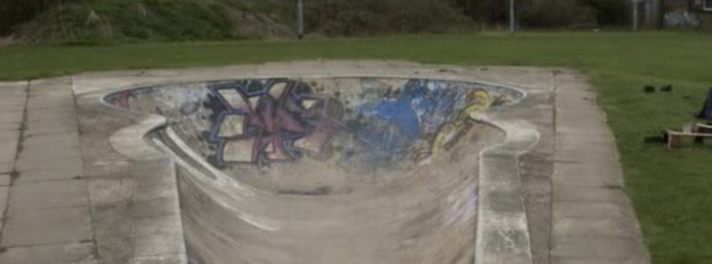 Botley Bowl skatepark Oxford in the early 90s