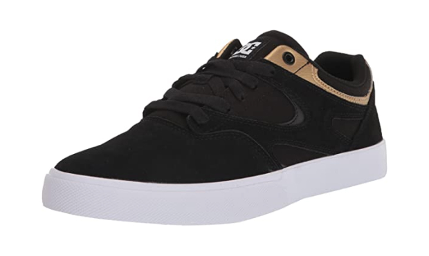 black DC kalis vulc trainers