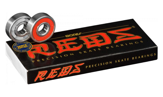 reds skateboard bearings and the box